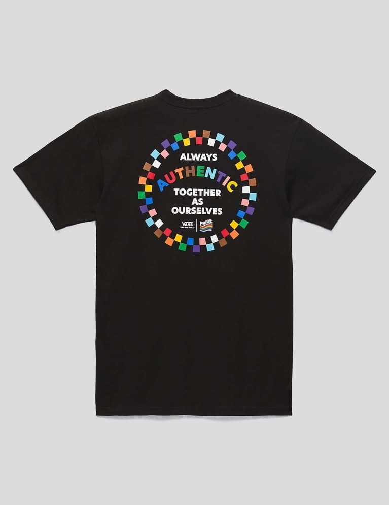 VANS 2023 orgoglio tee black t-shirt